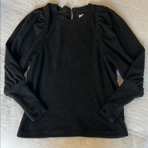 Madewell Puff Sleeve Detail Top